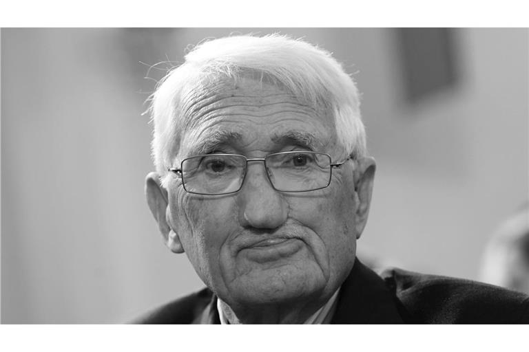 Jürgen Habermas ist mit 96 Jahren gestorben. (Archivfoto)