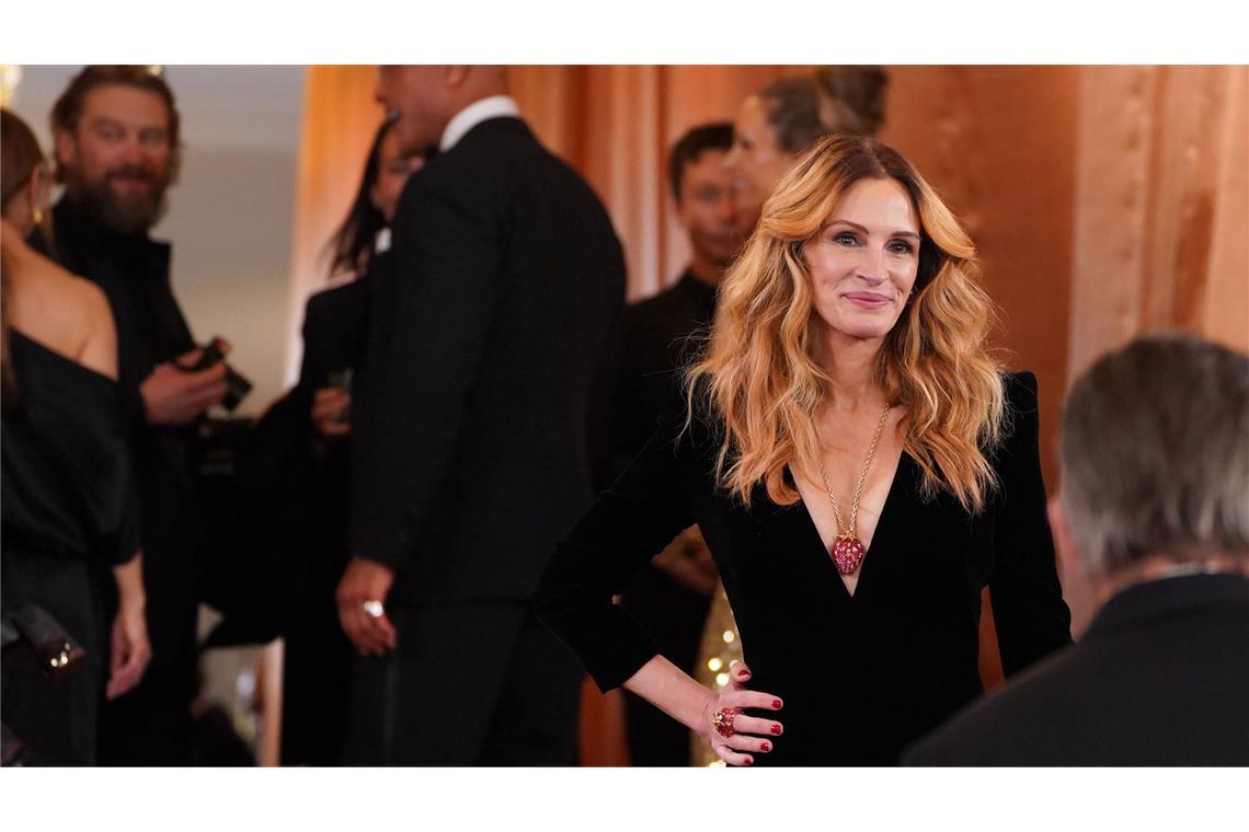 Julia Roberts kommt zu den 83. Golden Globes im Beverly Hilton.