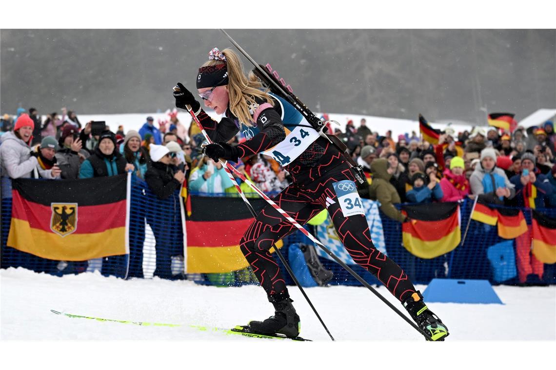 Julia Tannheimer erlebte ihre Olympia-Premiere.