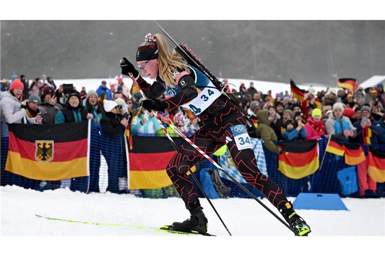 Julia Tannheimer erlebte ihre Olympia-Premiere.