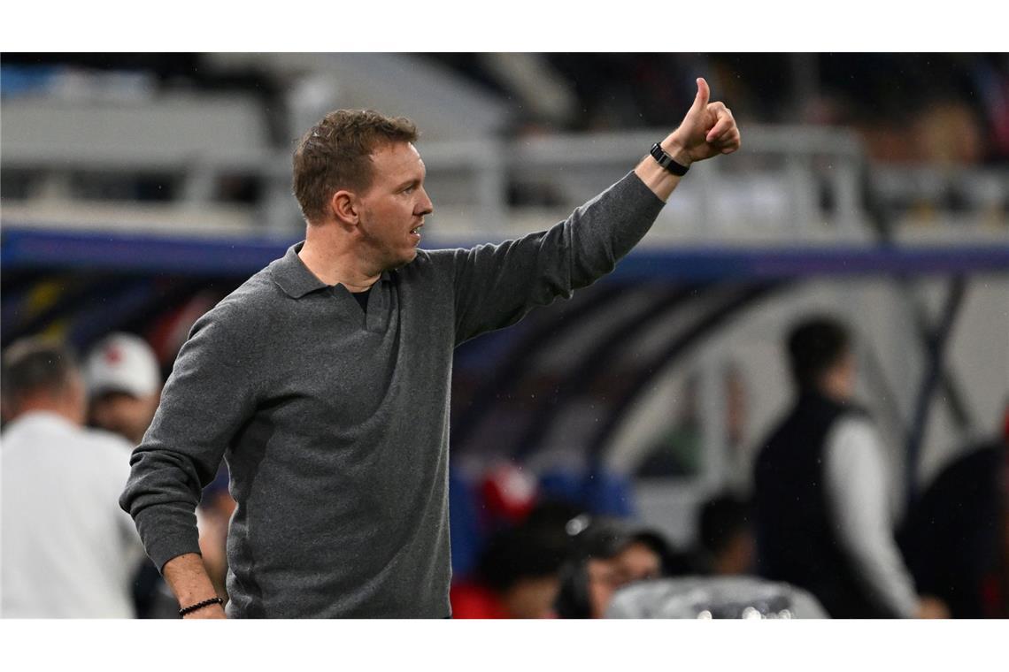 Julian Nagelsmann bereitet sein Team auf die Slowakei vor.