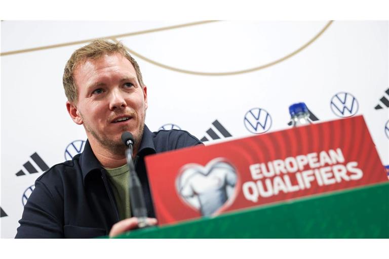 Julian Nagelsmann erwartet ein schweres Spiel in Belfast.