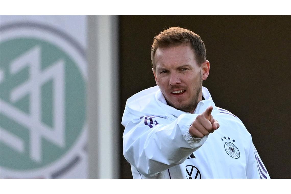 Trotz Korb und Fragezeichen: Nagelsmann will Gruppensieg Julian Nagelsmann setzt zum Jahresausklang auf zwei Rückkehrer und einen Neuling.