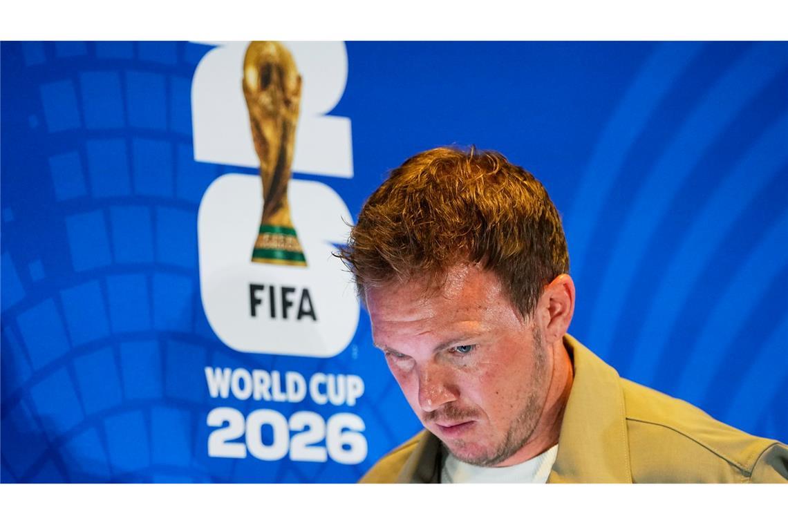 Julian Nagelsmann spricht über die Kritiker und die WM-Erwartungen.