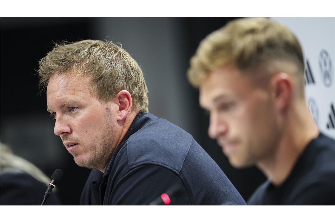 Julian Nagelsmann und seine Mannschaft um Kapitän Joshua Kimmich kommen 2026 nach Stuttgart.