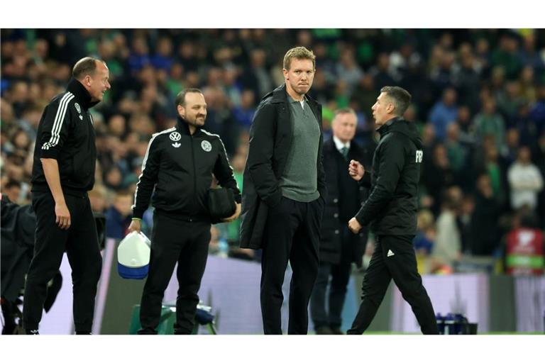 Julian Nagelsmann und seinen Nationalspielern traut die Mehrheit der Deutschen laut einer Umfrage nicht den WM-Titel zu.