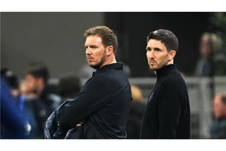 Julian Nagelsmann vor dem Spiel im San Siro.