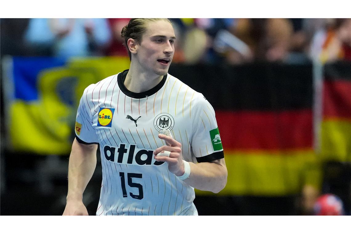 Knorrs Knie hält: DHB-Team wohl mit Top-Kader gegen Schweiz Juri Knorr steht dem DHB-Team gegen die Schweiz wohl zur Verfügung.