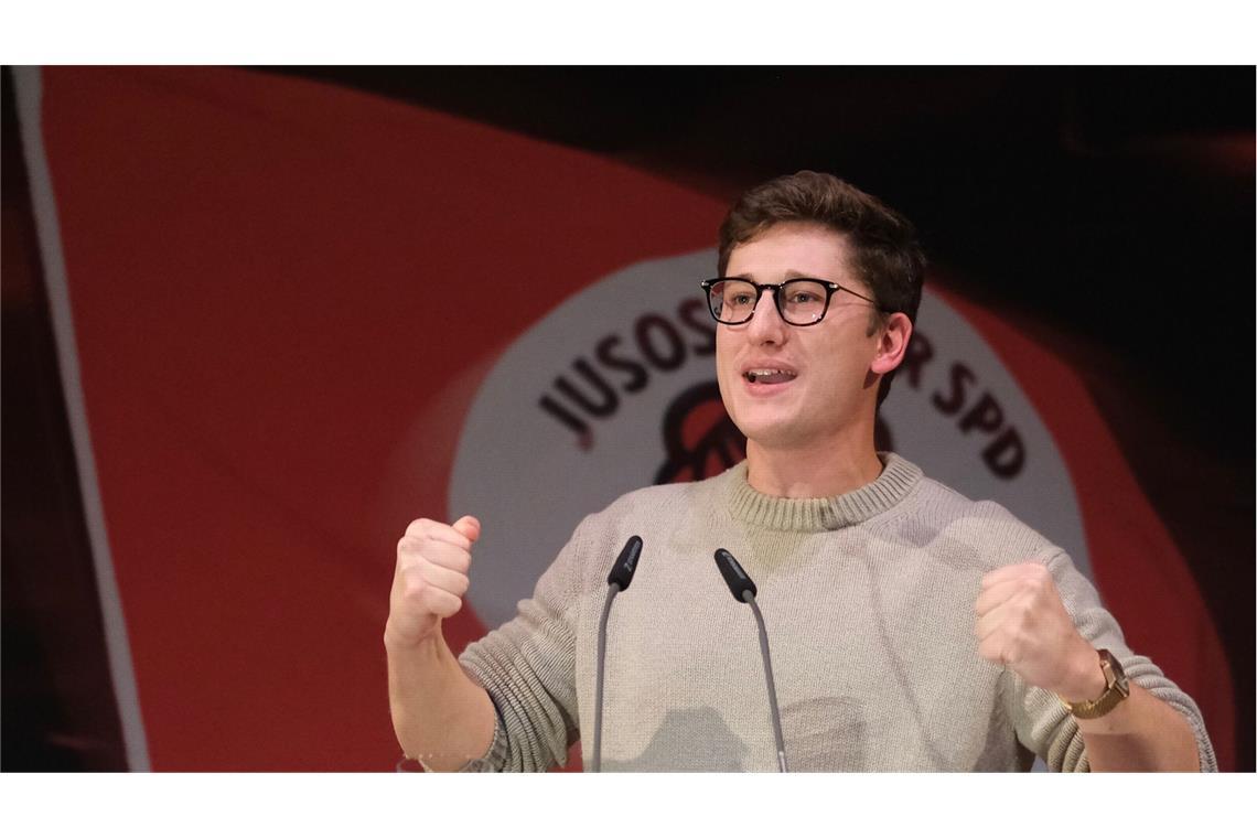 Juso-Chef Philipp Türmer (Archivbild).