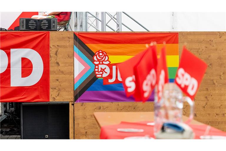 Jusos und SPD in schwierigem Fahrwasser.