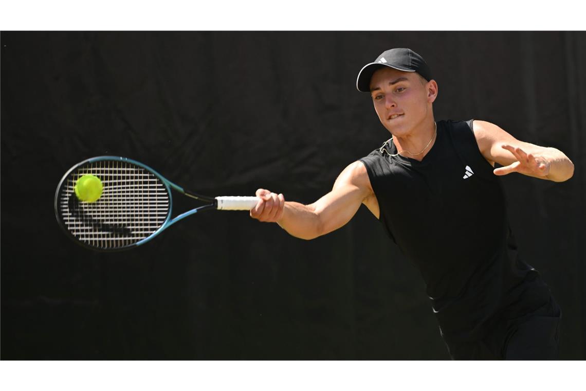Justin Engel musste seine Teilnahme am Tennisturnier in Stuttgart kurzfristig absagen.