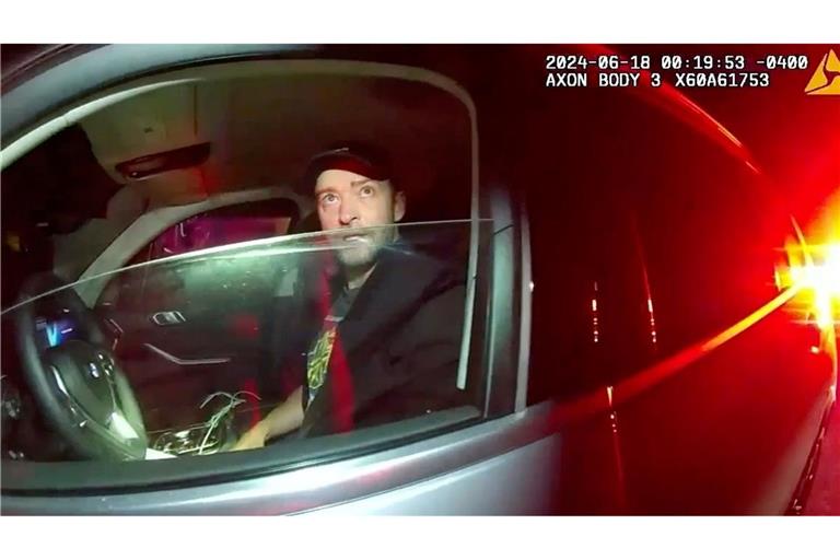 Justin Timberlake bei seiner Verhaftung durch die Polizei in Sag Harbor am 18. Juni 2024.