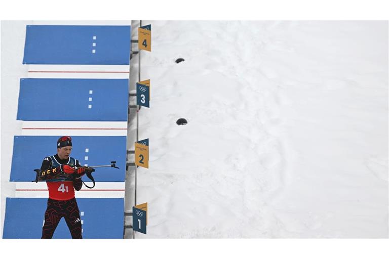 Justus Strelow patzte so oft wie nie zuvor am Schießstand. (Archivbild)