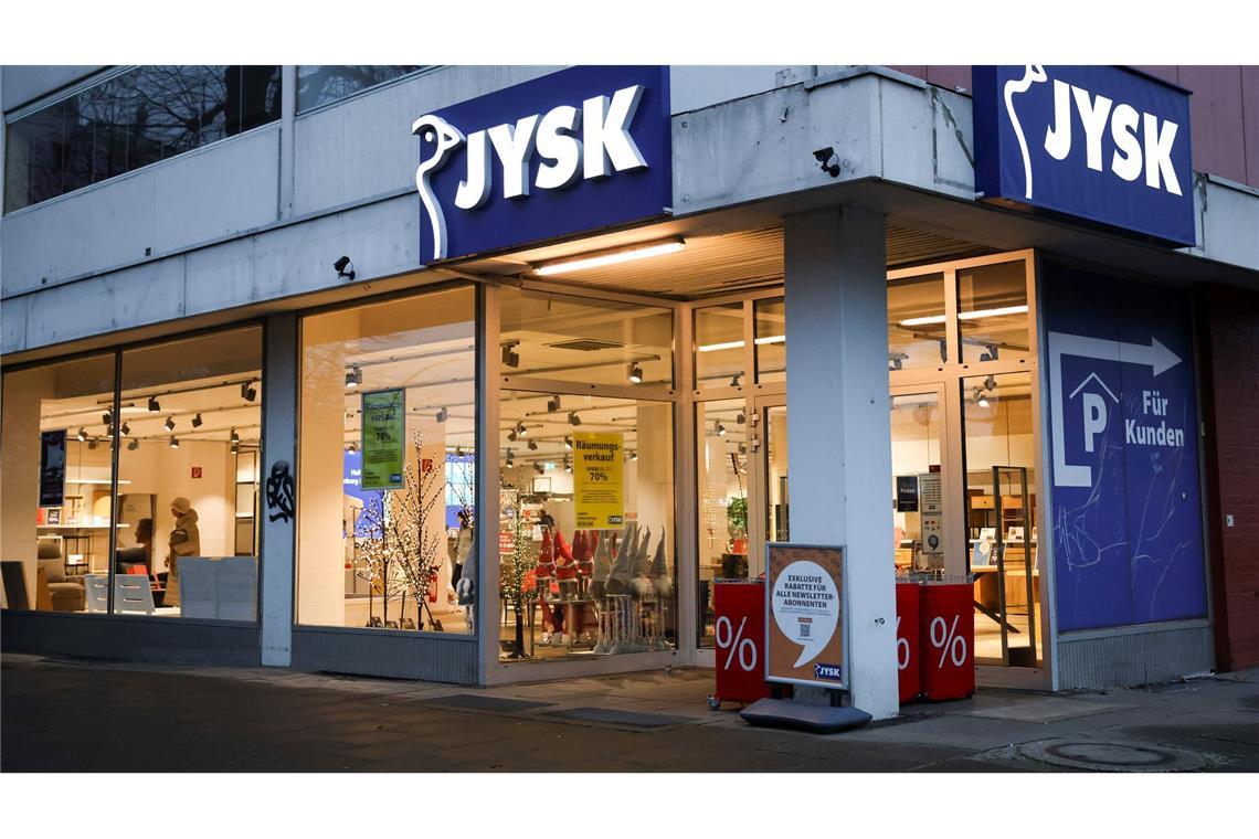 Jysk ist in vielen Städten und Gemeinden in Deutschland vertreten.