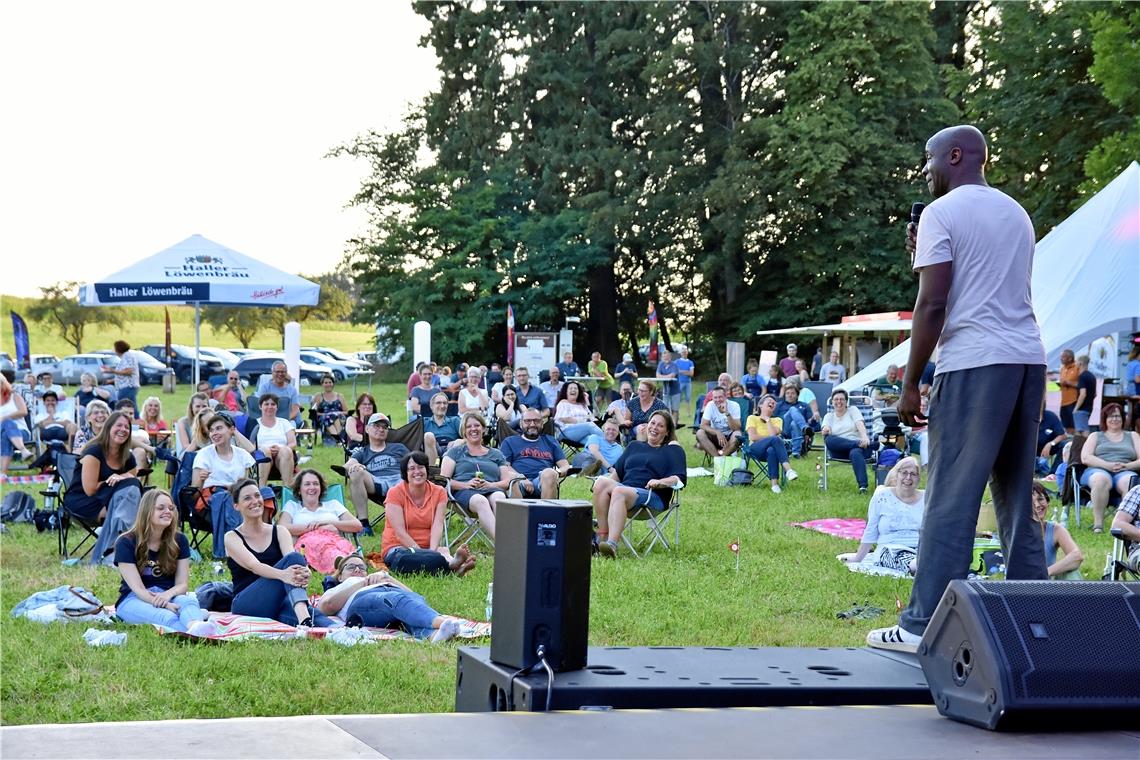 Kabarett/Comedy, Dave Davis, Murrhardter Sommerpalast Bergfestival in Murrhardt ...