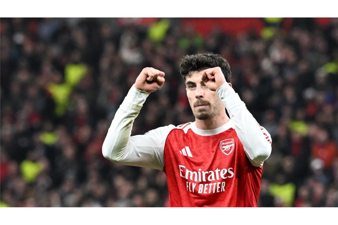 Kai Havertz sorgte per Strafstoß für den späten Ausgleich.