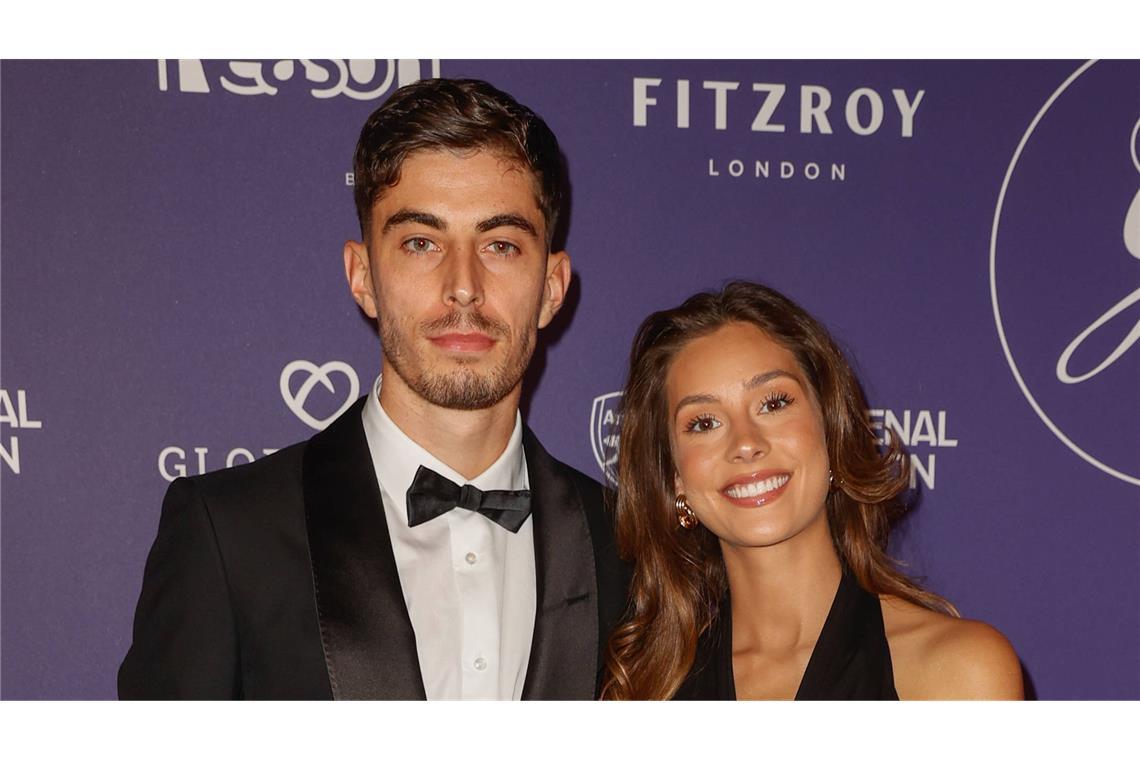 Fußball-Nationalspieler zum ersten Mal Vater Kai Havertz und seine Frau Sophia sind Eltern geworden.