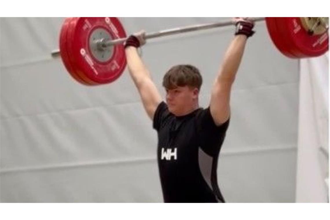 Kaito Möhle kam auf 246 Kilogramm im Zweikampf.