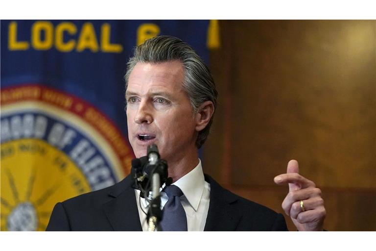 Kaliforniens Gouverneur Gavin Newsom (Archivbild)