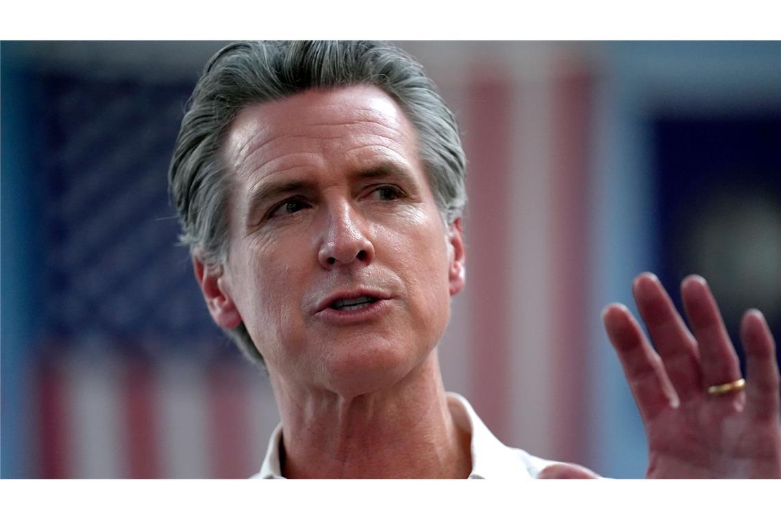 Trump ätzt über Brandbekämpfung - 16 Tote bei Feuern in LA Kaliforniens Gouverneur Newsom will nicht in ein verbales Gerangel mit Trump einsteigen. (Archivbild)