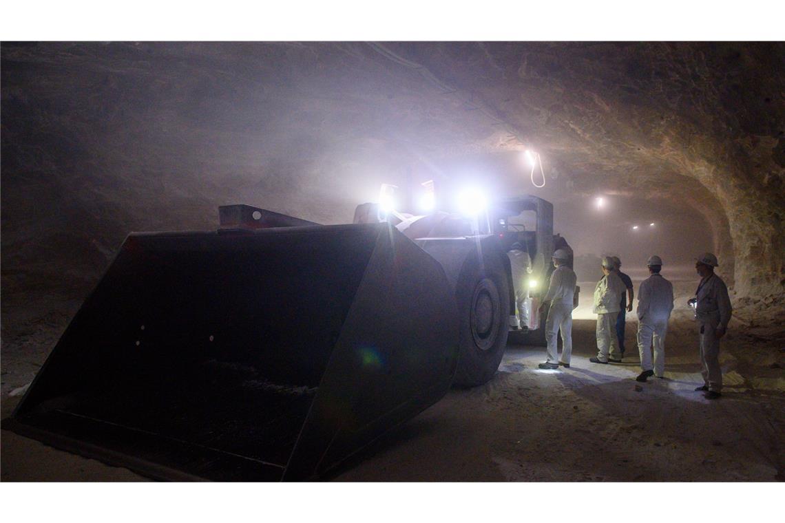 Stromausfall im Kaliwerk: 144 Kumpel sitzen unter Tage fest Kaliwerk Zielitz (Archivbild)