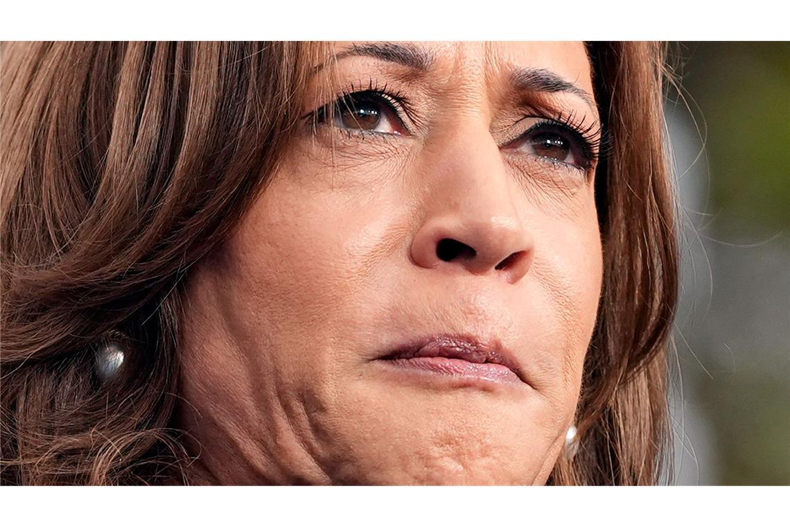 Bilder des Tages Kamala Harris hält nach der Präsidentschaftswahl 2024 auf dem Campus der Howard University in Washington eine Rede.