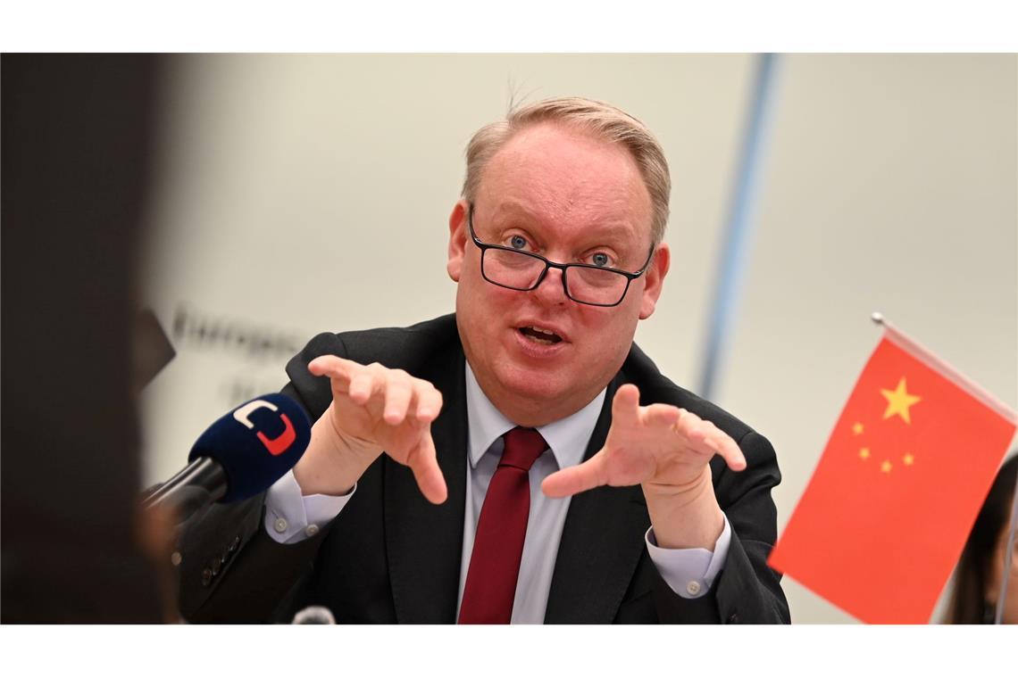 Kammerpräsident Eskelund sieht Gefahr durch China für europäische Firmen mancher Branchen.