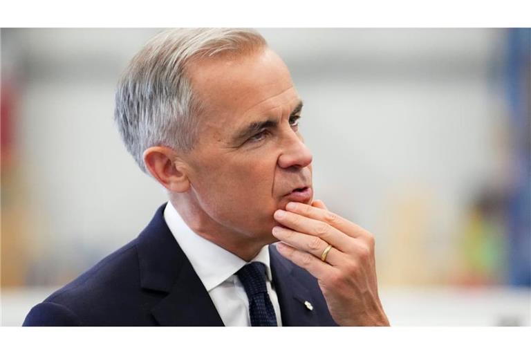 Kanadas Premierminister Mark Carney kündigt Gegenzölle ab dem 8. September an (Archivbild).