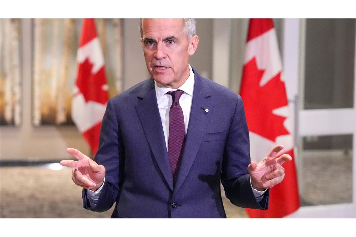 Toronto feiert 50 Jahre TIFF mit Weltstars und Premieren Kanadas Premierminister Mark Carney war als Überraschungsgast auf der Bühne.