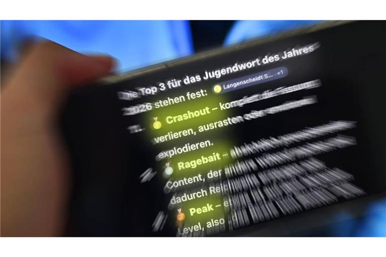 Kandidaten zum Jugendwort des Jahres.