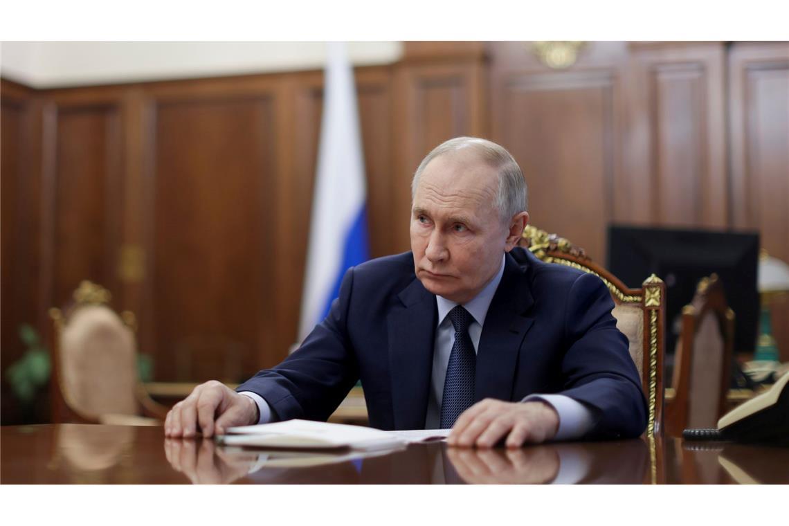 Trump will Putin in Saudi-Arabien treffen Kann darauf hoffen, dass die Ukraine nicht Nato-Mitglied wird: Russlands Präsident Wladimir Putin. (Archivbild)