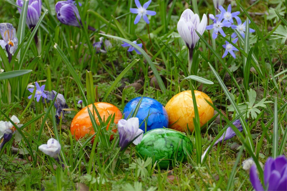 Wie wird das Wetter an Ostern? Kann die Eiersuche im Freien stattfinden?
