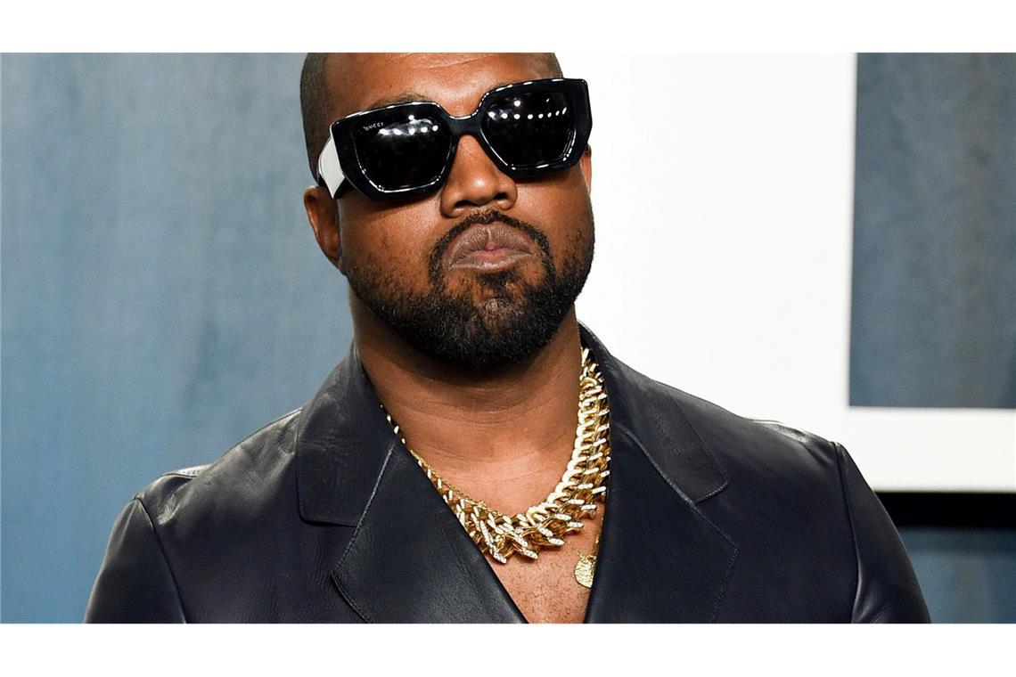 Kanye West war immer wieder mit antisemitischen und rassistischen Äußerungen aufgefallen. (Archivbild)
