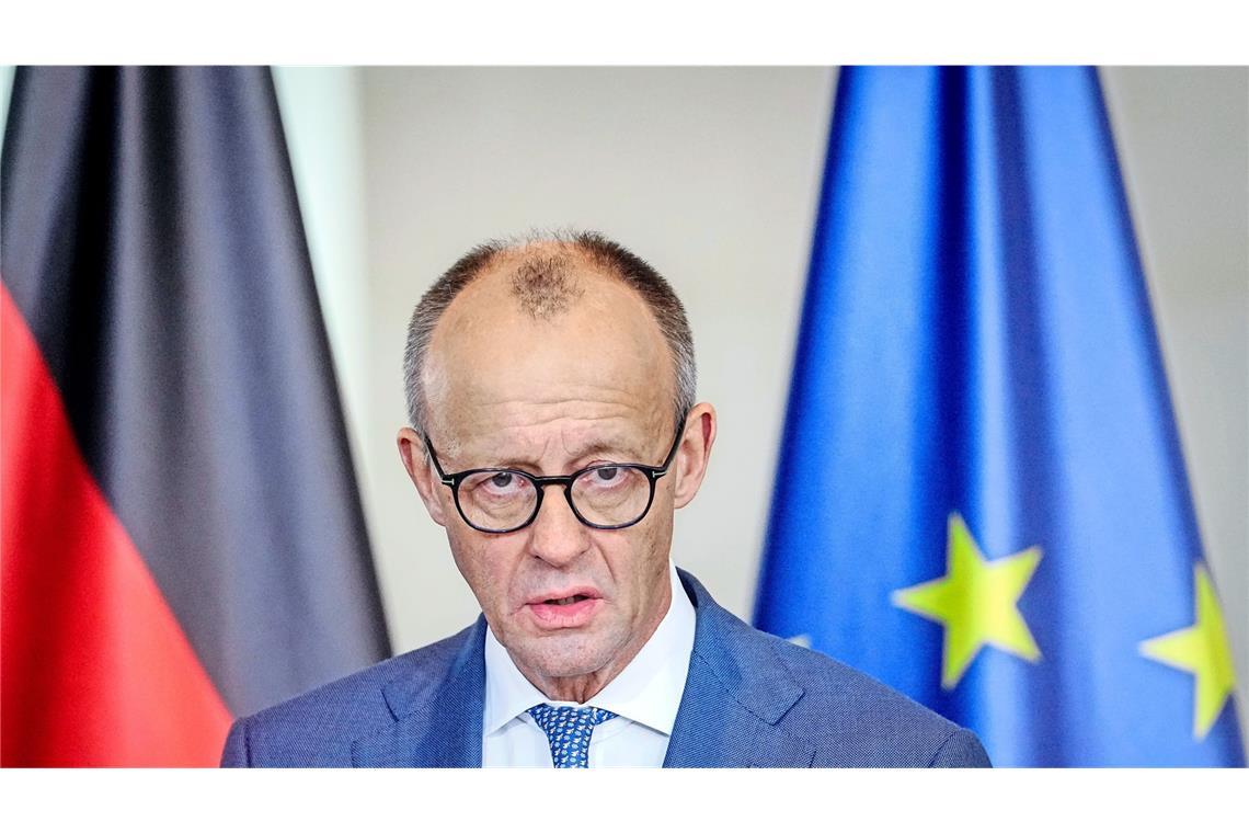 Kanzler Friedrich Merz (CDU) hatte im Oktober Heilbronn besucht. Anlässlich dessen hatten Nutzer einen Facebook-Post der örtlichen Polizei fast 400 Mal kommentiert.