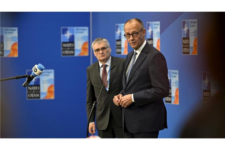 Kanzler Merz nimmt erstmals an einem Nato-Gipfel teil.