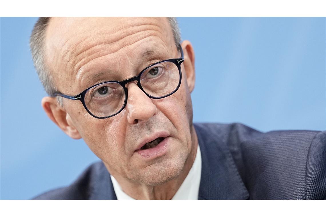 Kanzler Merz schreibt bald einen Brief.