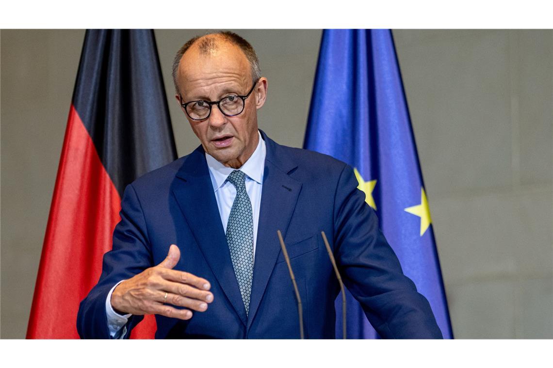 Kanzler Merz sprach von einer „neuen Qualität von Angriffen, die wir aus Russland sehen“.