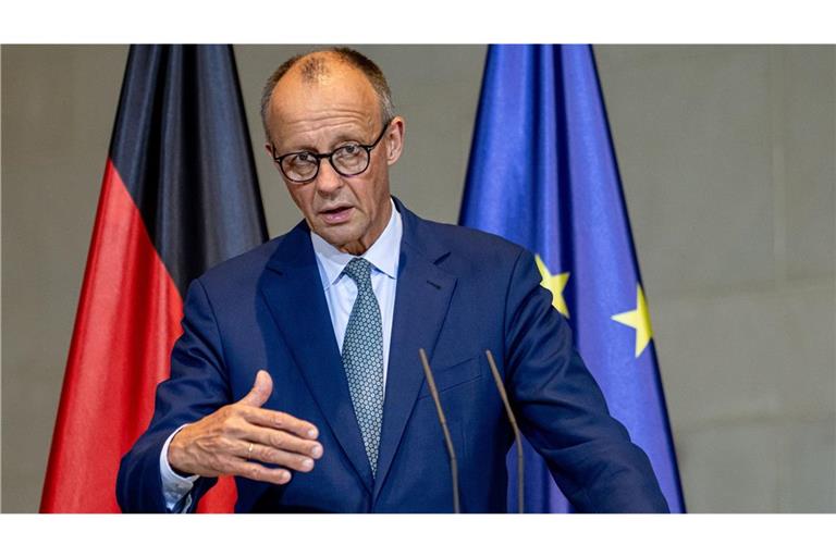 Kanzler Merz sprach von einer „neuen Qualität von Angriffen, die wir aus Russland sehen“.