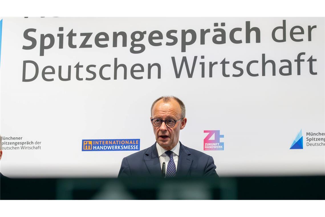 Kanzler Merz steht unter zunehmendem Druck der Wirtschaft.