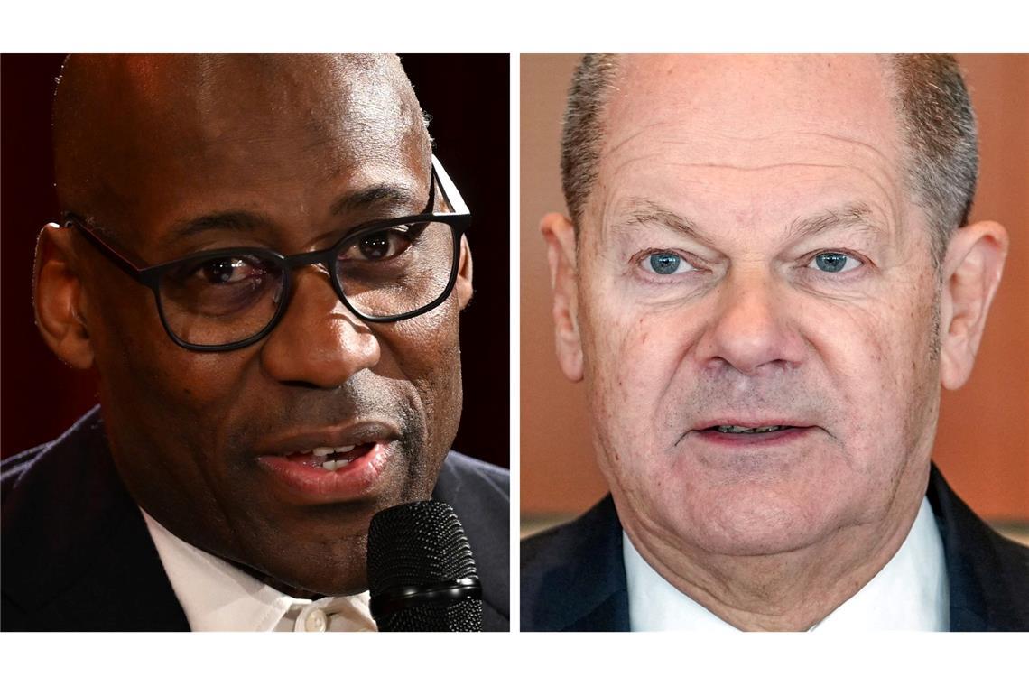 Scholz nennt Chialo "Hofnarr" - "nicht rassistisch" gemeint Kanzler Olaf Scholz nennt Berlins Kultursenator Joe Chialo auf einer Party einen Hofnarren. (Archivfoto)