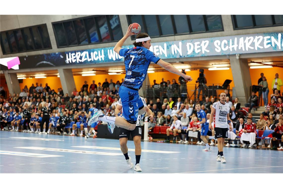 Kasper Lien teilte sich die Spielzeit mit Jakob Nigg.