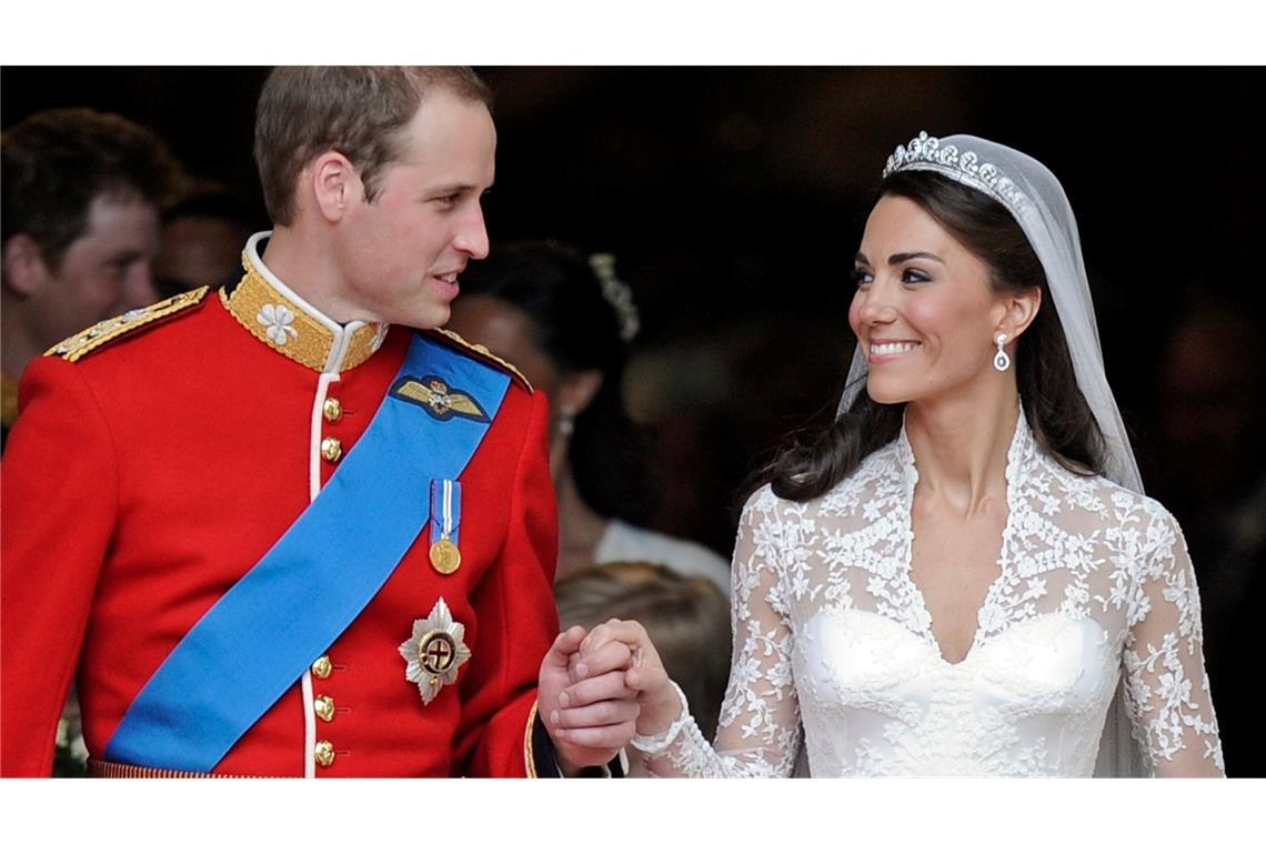 Kate und William heirateten im Jahr 2011. (Archivbild)