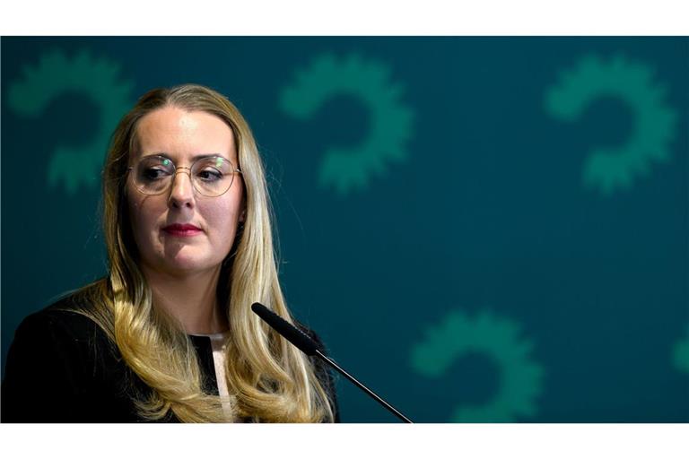Katharina Dröge, Fraktionsvorsitzende von Bündnis90/Die Grünen (Archivbild).