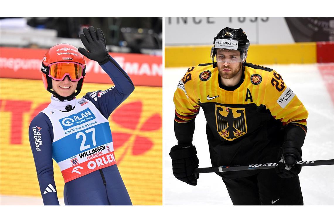 Katharina Schmid in Predazzo und Leon Draisaitl in Mailand führen das deutsche Team bei der Eröffnungsfeier als Fahnenträger an