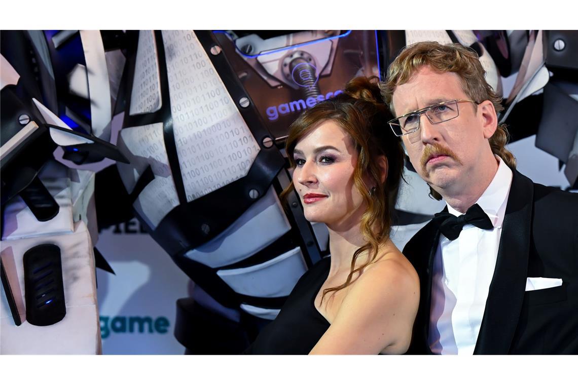 Katrin Bauerfeind und Uke Bosse führten durch den Abend.