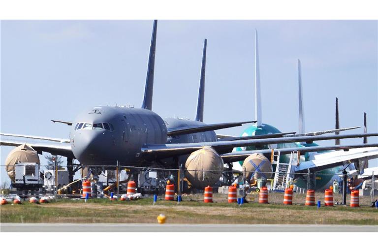 KC-46-Tankflugzeuge der USA sollen künftig nicht mehr einfach so für die Nato abrufbar sein. (Archivbild)
