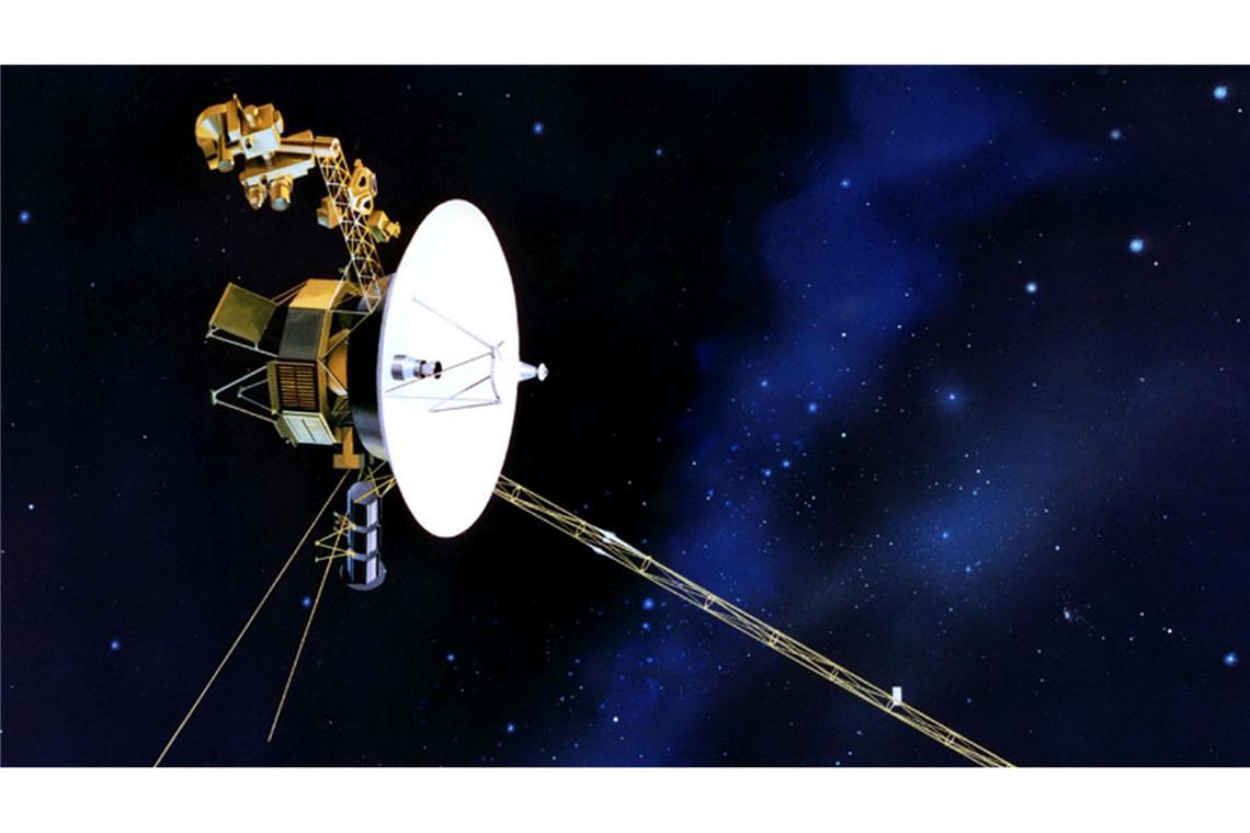 Nasa schaltet "Voyager"-Instrumente ab, um Strom zu sparen Kein anderes menschengemachtes Objekt ist so weit von Erde weg wie die "Voyager"-Zwillinge. (Archivbild)