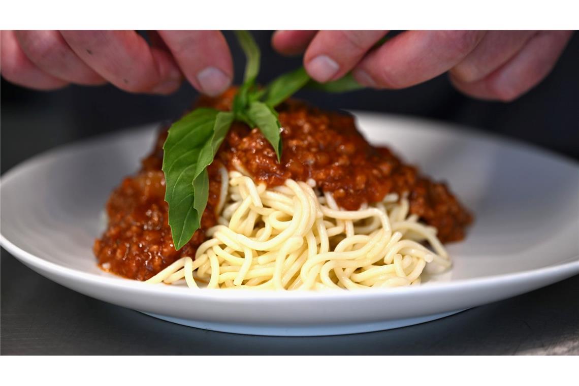 Kein Gericht verkauft Apetito in Kantinen häufiger als dieses: Spaghetti Bolognese.