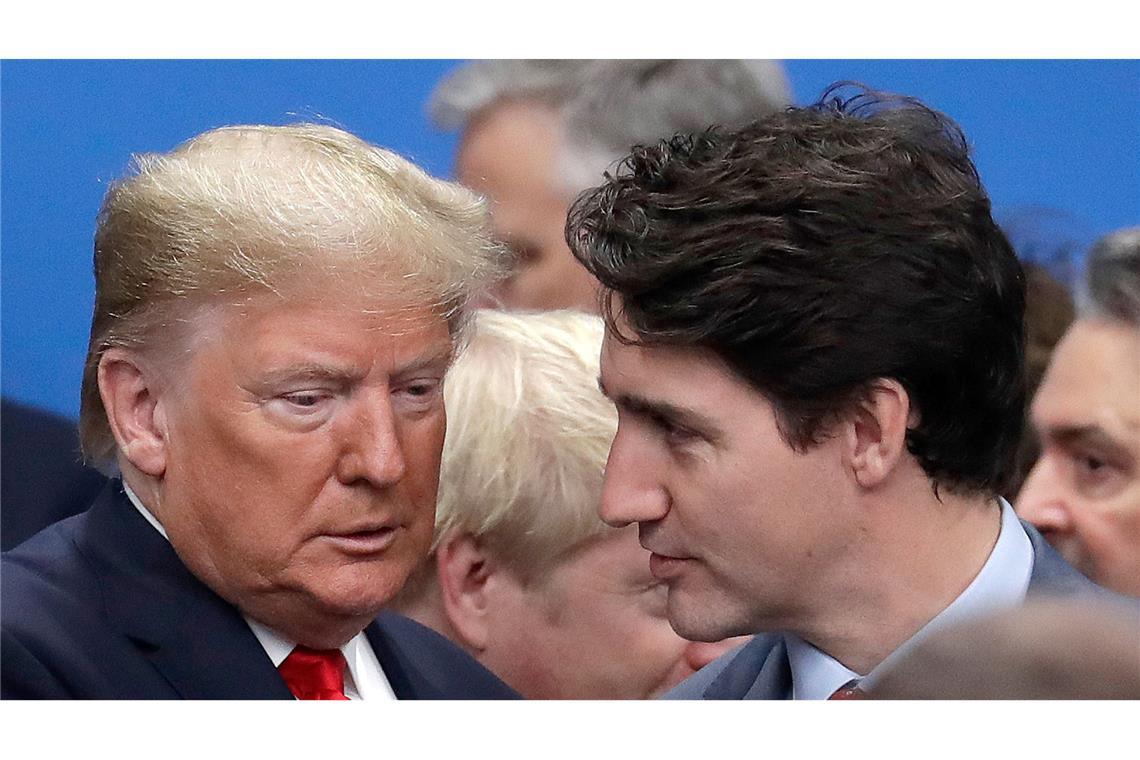 Nordamerikanischer Handelskrieg vorerst abgewendet Keine Freunde, aber Nachbarn: Trump und Trudeau