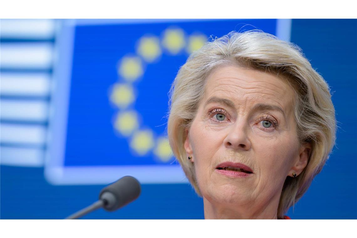 Keine guten Neuigkeiten für Ursula von der Leyen (Archivbild) .